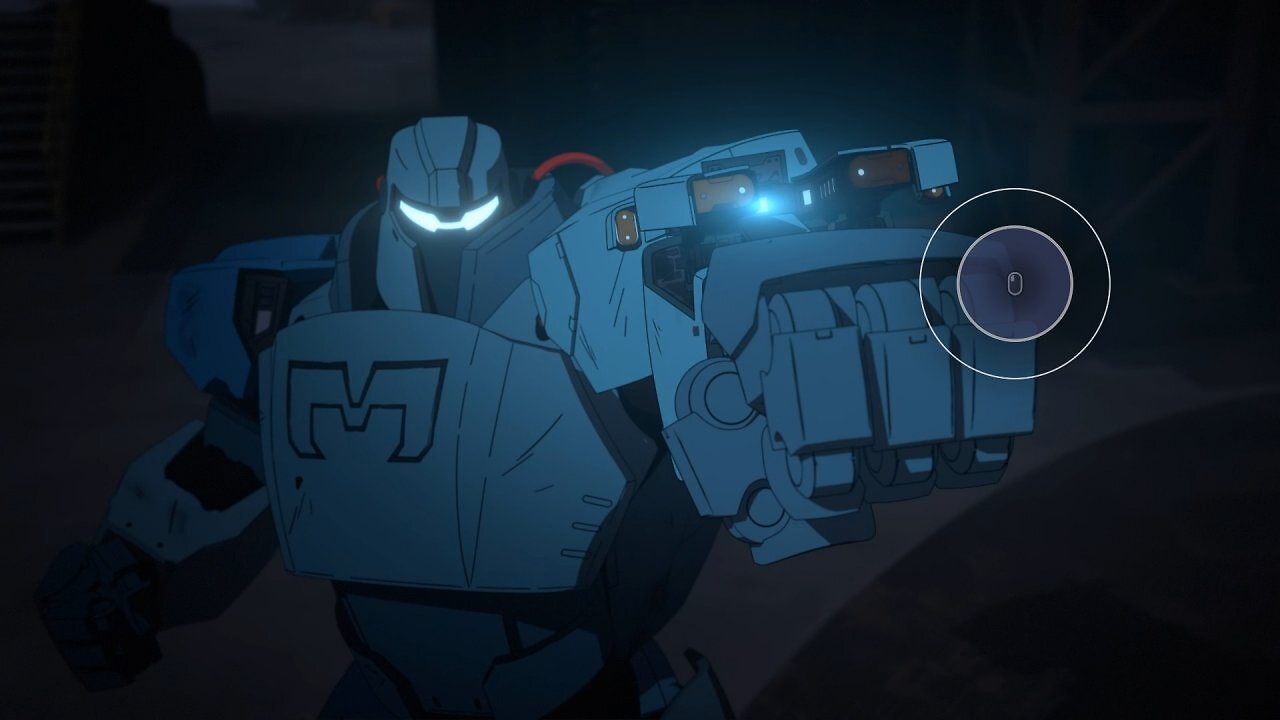 Im Intro darf Robert als Mecha-Man nochmal so richtig austeilen. Wer mag, erlebt hier auch sehr einfache Quicktime-Events.