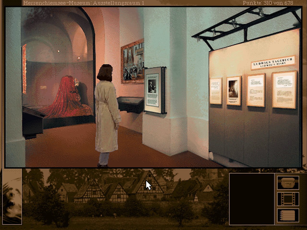[13/10/2025] Im König-Ludwig-Museum auf der Herreninsel im Chiemsee erfährt Grace eine Menge über den Märchenkönig und seine Freundschaft zu Richard Wagner.&nbsp;