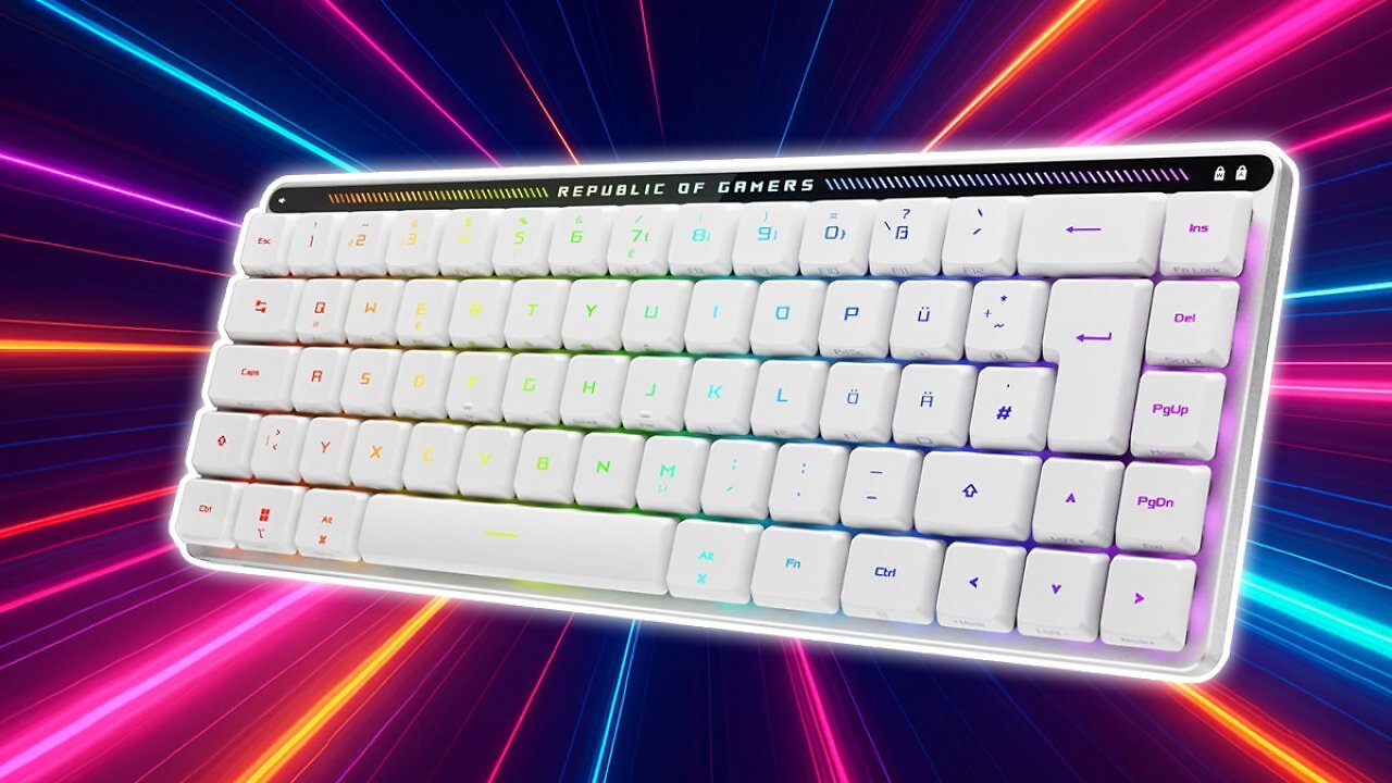 [13/10/2025] Gutschein zeigt Wirkung: Asus 65-%-Tastatur viel günstiger als im Preisvergleich