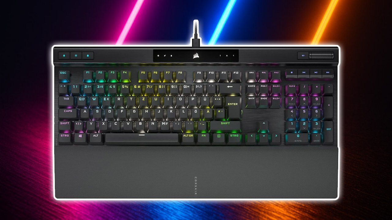 [28/10/2025] 45 Euro günstiger als überall sonst: Gaming-Tastatur von Corsair mit Cherry MX RGB Red