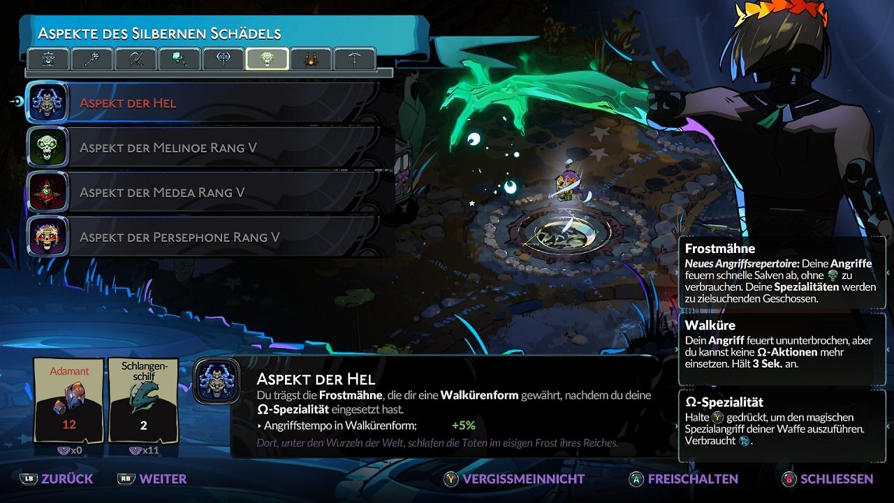 Erst sehr spät dürft ihr für jede Waffe noch eine vierte Form freischalten, die das Spielgefühl nochmal deutlich verändert.