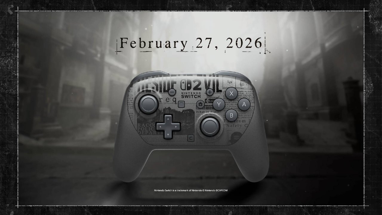[30/10/2025] Resident Evil Requiem: Nintendo Switch 2 Pro-Controller Special Edition vorgestellt