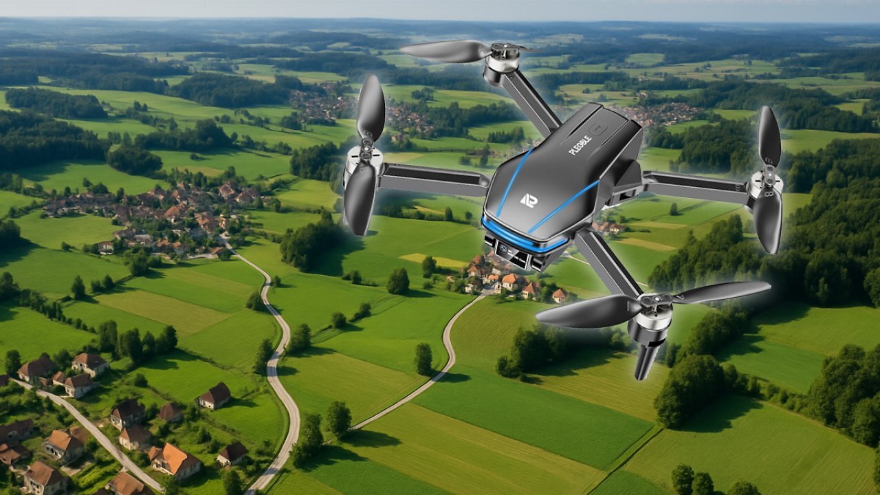 [08/10/2025] PLEGBLE Drohne mit Kamera 4K für Kinder, Mini Drohne Erwachsene, Bürstenlosem Motor FPV RC Drone mit 5G WiFi, Höhenhaltung, 3D Flip, Kopflos Modus, Flugbahn, Spielzeug Geschenke für Jungen ab 8 Jahre Amazon Angebot