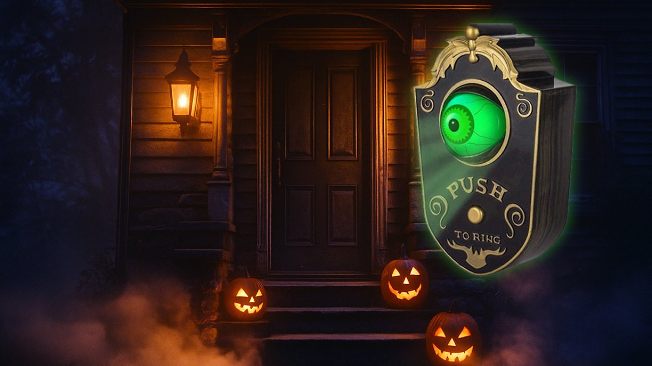 [09/10/2025] Rhein Beleuchtung Augapfel Türklingel,Gruselige Türklingel Halloween Türklingel,Animierter Augapfel mit Spooky Sounds,Halloween Party Requisite Amazon Angebot