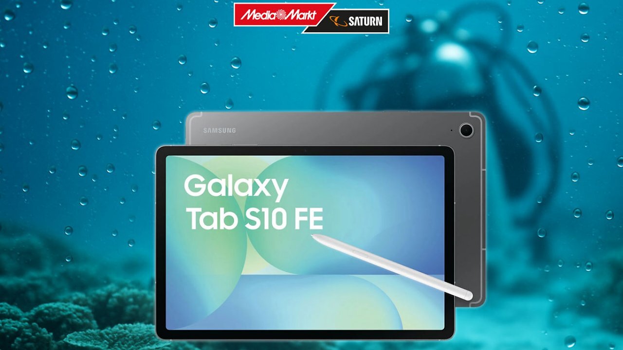 [01/10/2025] Nur solange der Vorrat reicht: Samsung Galaxy Tab S10 FE zum Tiefstpreis bei MediaMarkt