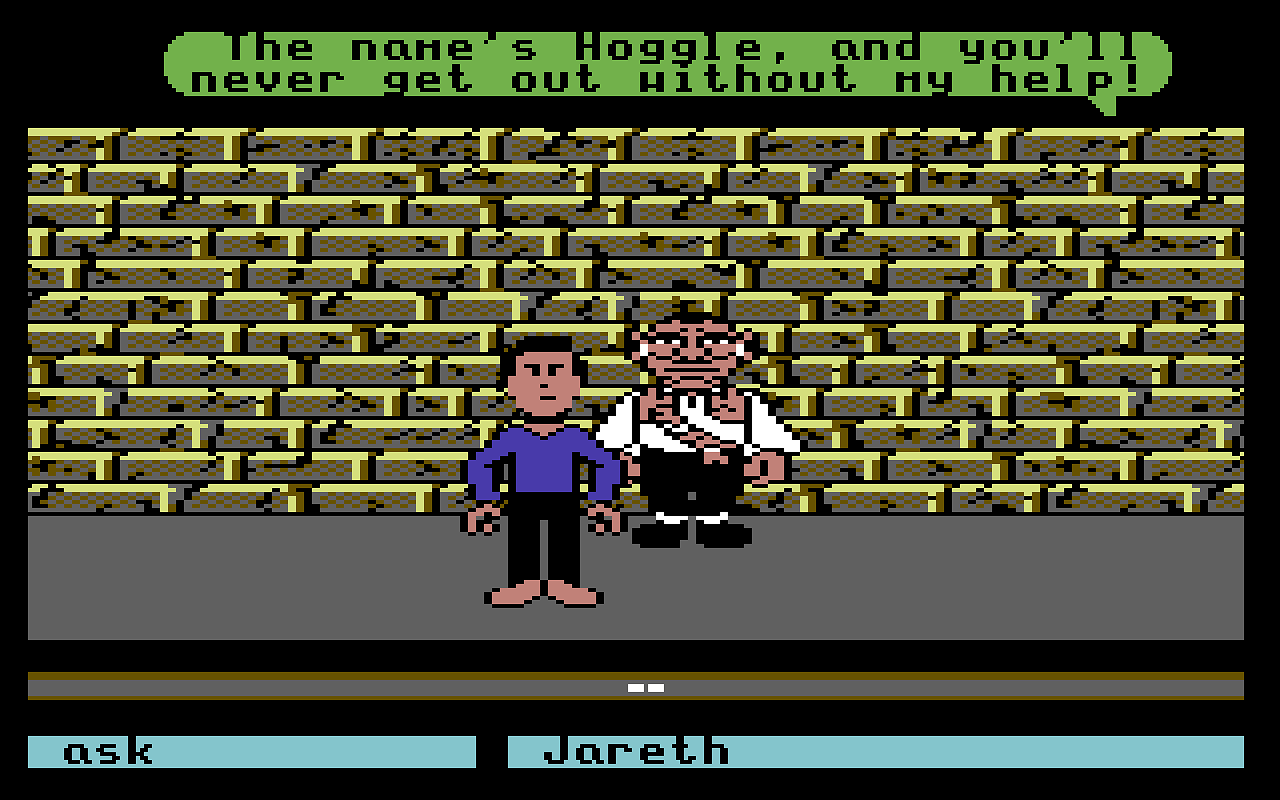 [10/11/2025] Für Labyrinth erfand Zak-Designer David Fox den Vorgänger des SCUMM-Systems.