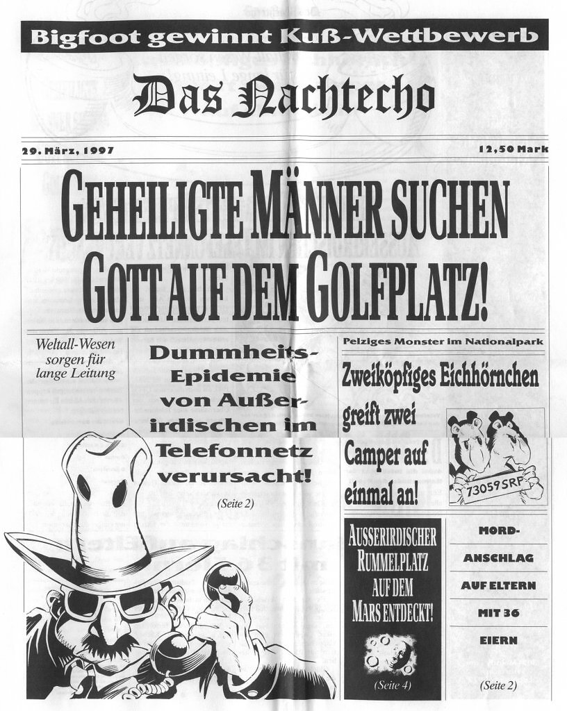 [10/11/2025] Das Nachtecho - der urkomische, weiche Kopierschutz von Zak McKracken.
