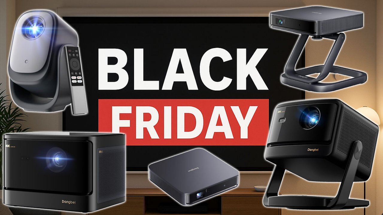 [16/11/2025] Von ultrahellem 4K bis tragbar mit Akku: Dangbei räumt am Black Friday Beamer aus dem Lager (1)