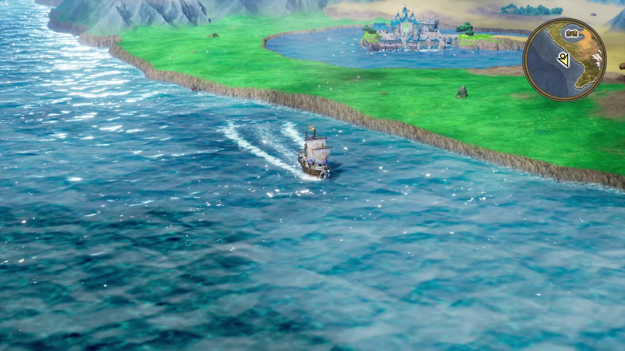 [07/11/2025] Im zweiten Teil dürfen wir irgendwann sogar mit unserem eigenen Schiff segeln. So können wir sogar die Karte aus dem ersten Teil besuchen.