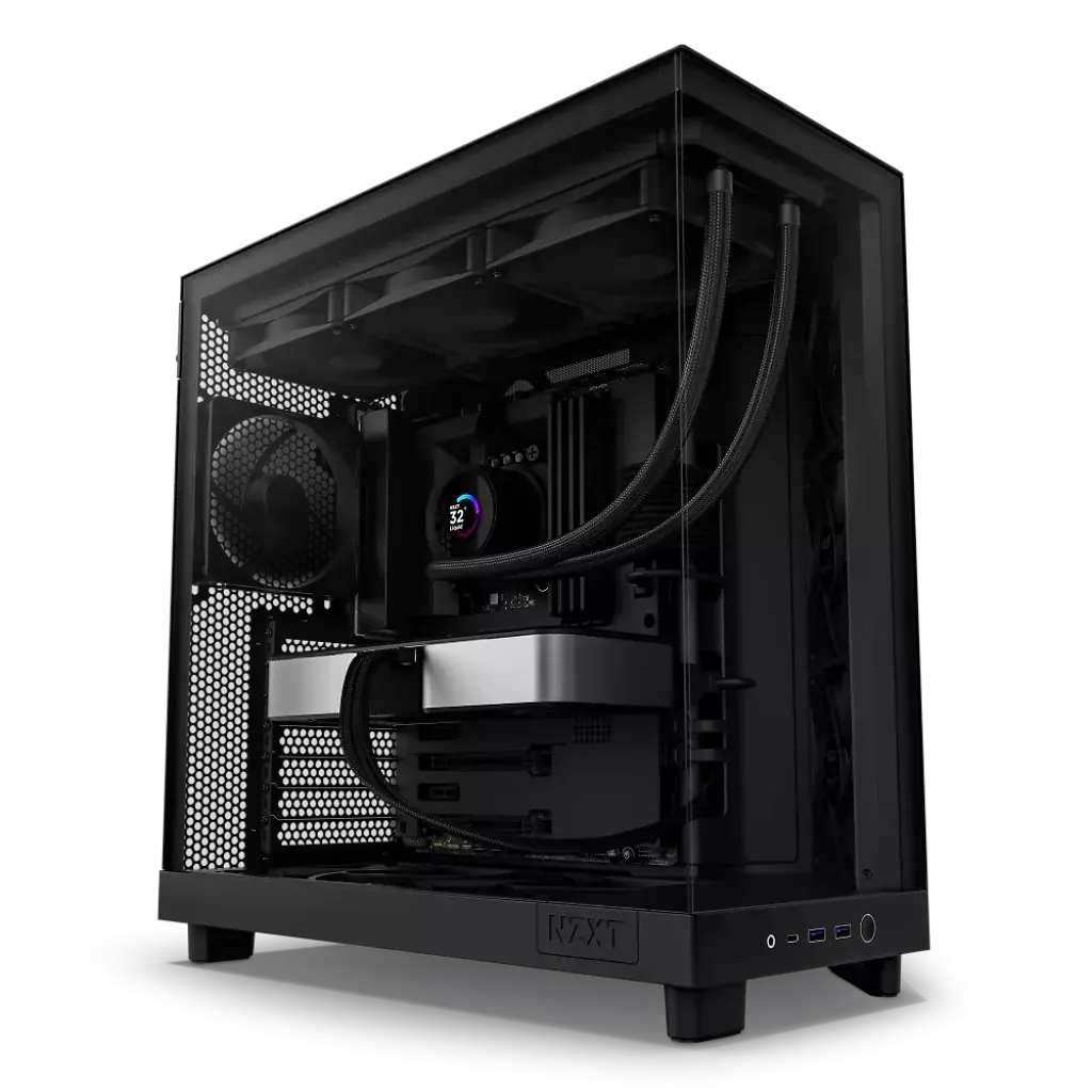 NZXT H6 Flow mit Hardware