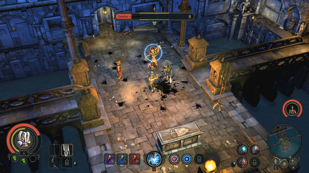 Manche Dungeons machen was her. Andere dagegen wirken furchtbar lieblos, als hätte man sie in Windeseile zusammengebastelt.