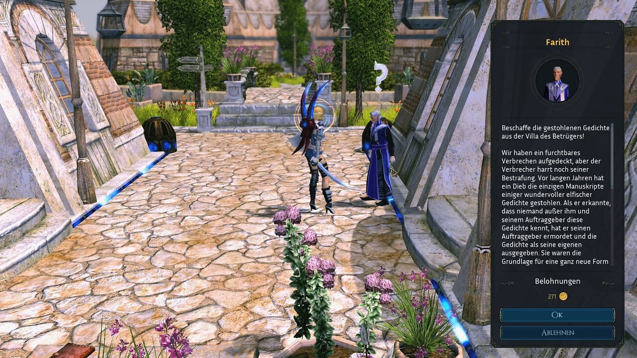 In Sacred 2 könnt ihr keine zehn Schritte gehen, ohne auf einen NPC mit einer weiteren Nebenquest zu stoßen. Der Umfang ist gewaltig.