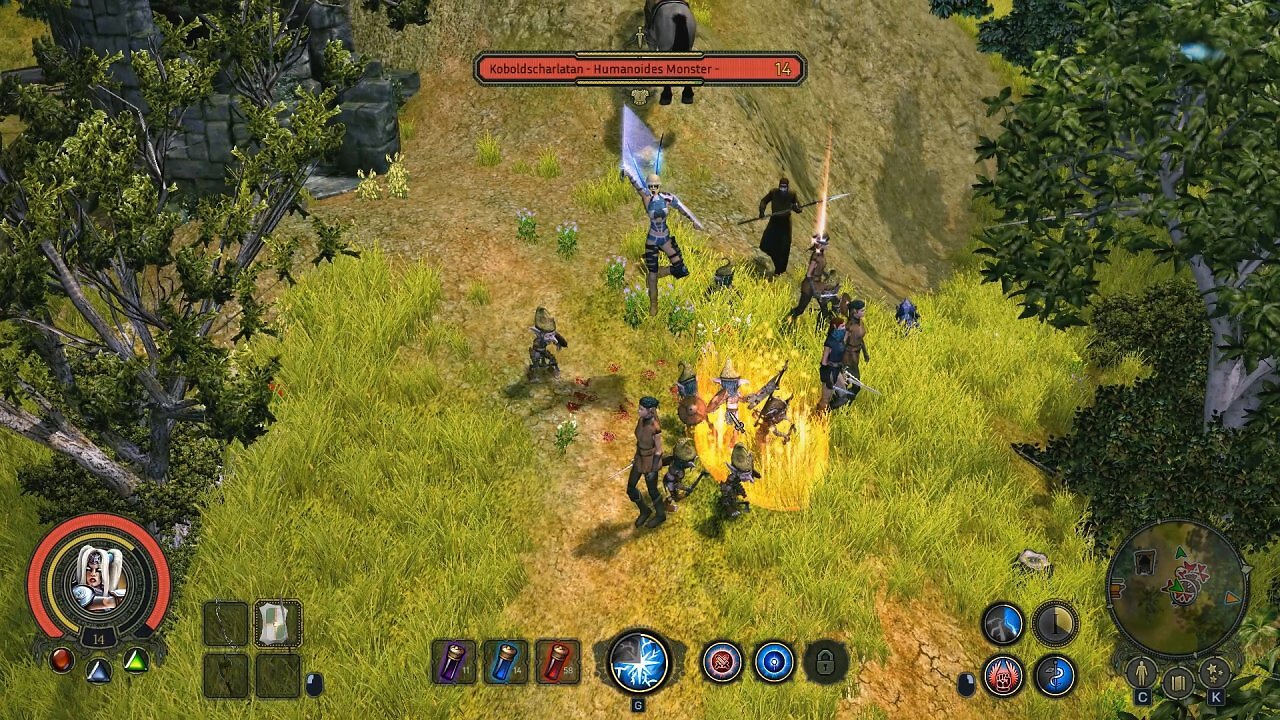 Auch mit neuem Interface spielt sich Sacred 2 fast so wie vor 17 Jahren.