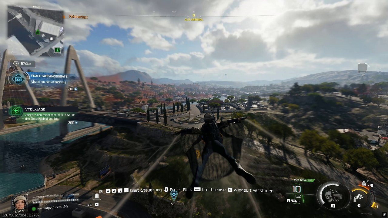 [18/11/2025] Für den Endgame-Modus empfehlen wir euch die Kombination aus Wingsuit und Enterhaken. Geht schnell, macht Spaß!