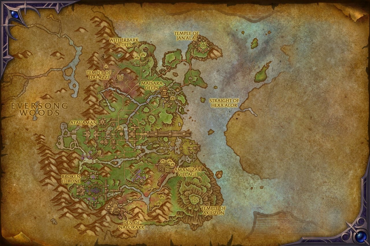 [15/12/2025] Zul'Aman bekommt ein eigenes Gebiet in Midnight.