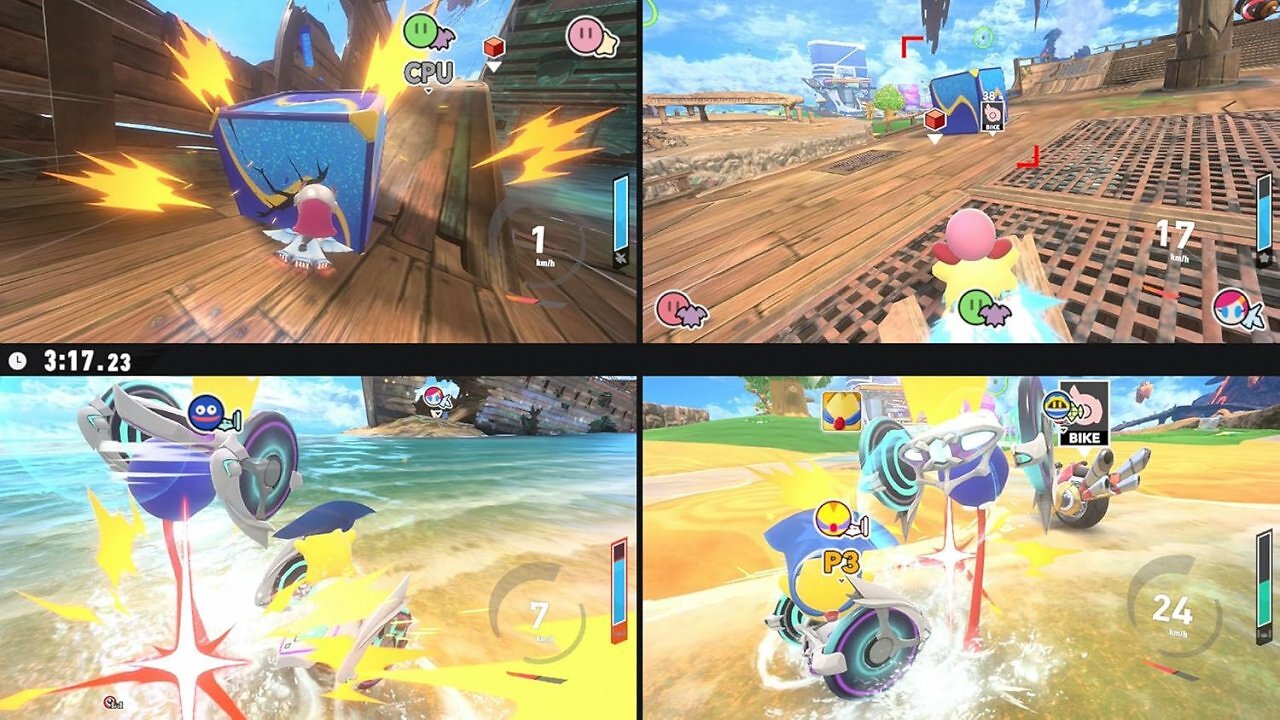 Kirby Air Riders City Trial