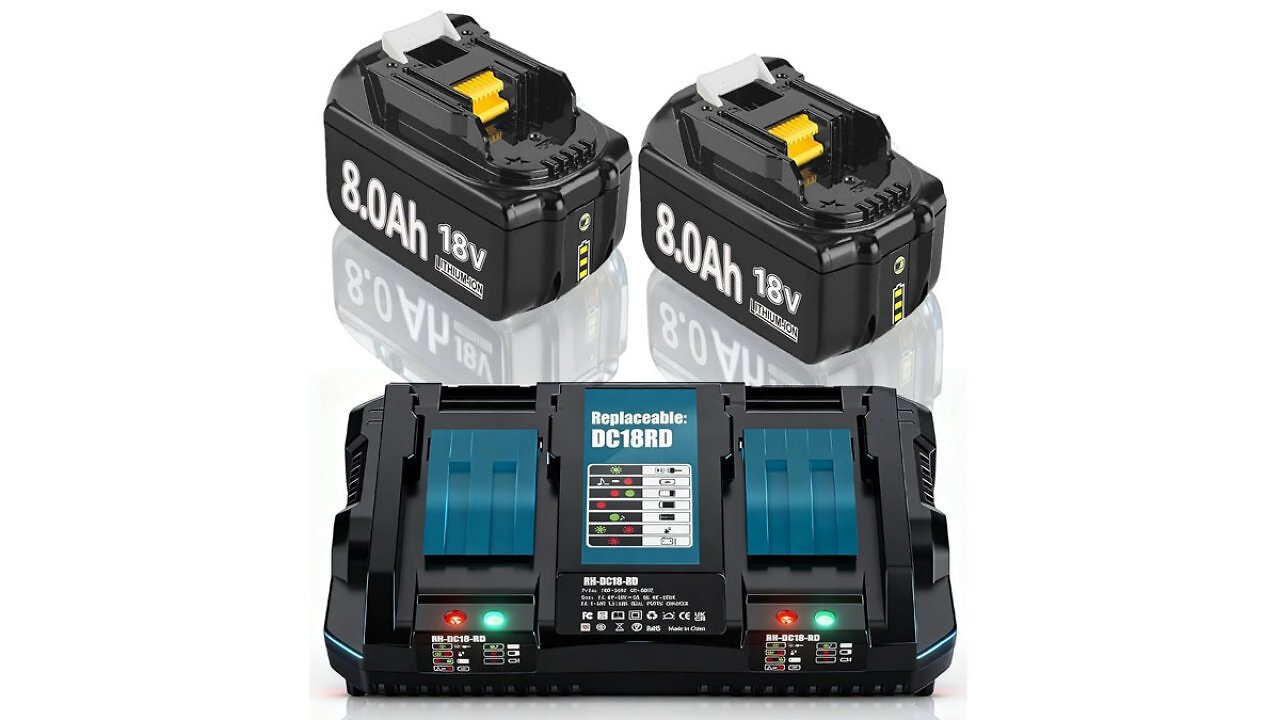 18V-Akku kompatibel mit Makita für 20 € bei Amazon - Ladegerät optional erhältlich