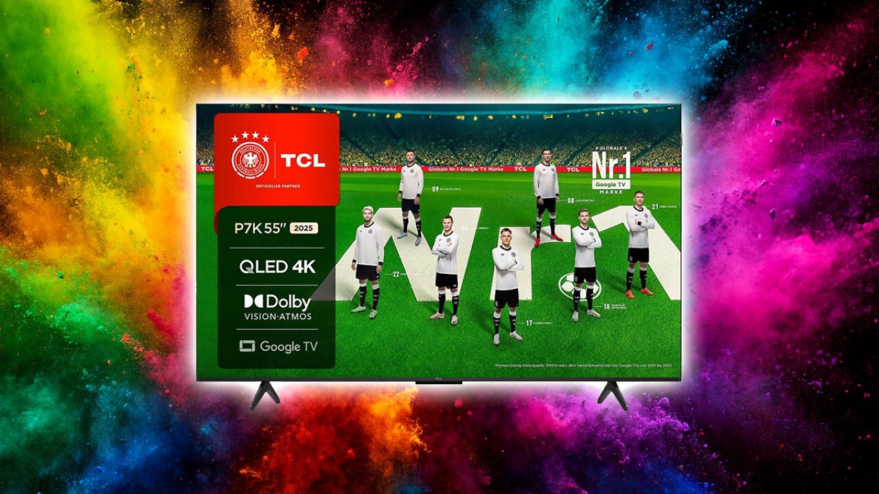[05/12/2025] TCL 55P7K QLED Google TV (Flat, 55 Zoll / 140 cm, UHD 4K, SMART TV) MediaMarkt Angebot
