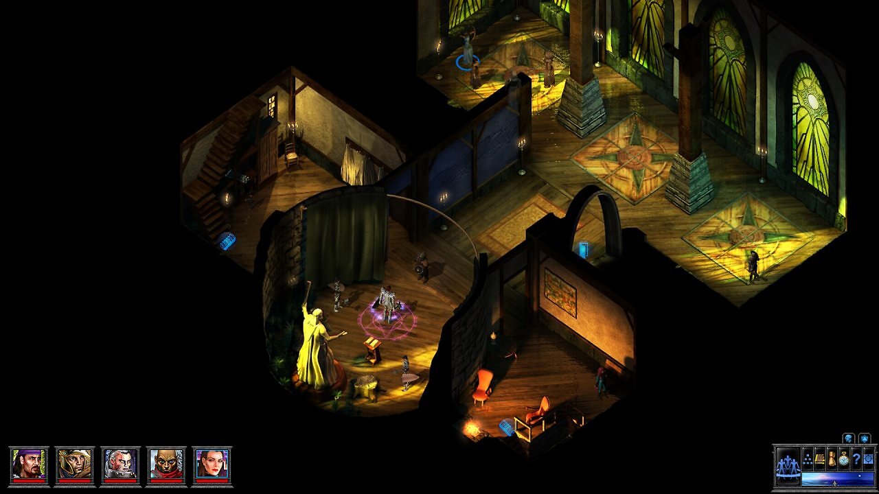 Screenshots aus der Neuauflage von The Temple of Elemental Evil