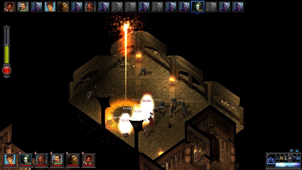 Screenshots aus der Neuauflage von The Temple of Elemental Evil