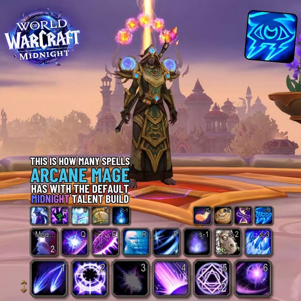 [30/12/2025] WoW: Die aktiven Fähigkeiten des Arkan-Magiers in WoW Midnight