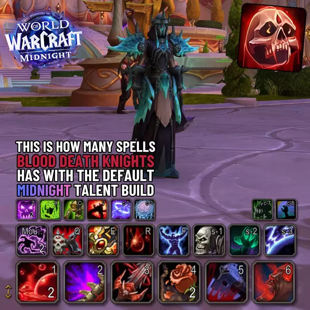 [30/12/2025] WoW: Die aktiven Fähigkeiten des Blut-Todesritters in WoW Midnight