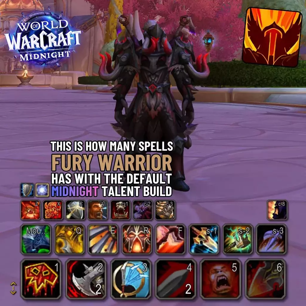 [30/12/2025] WoW: Die aktiven Fähigkeiten des Furor-Krieger in WoW Midnight