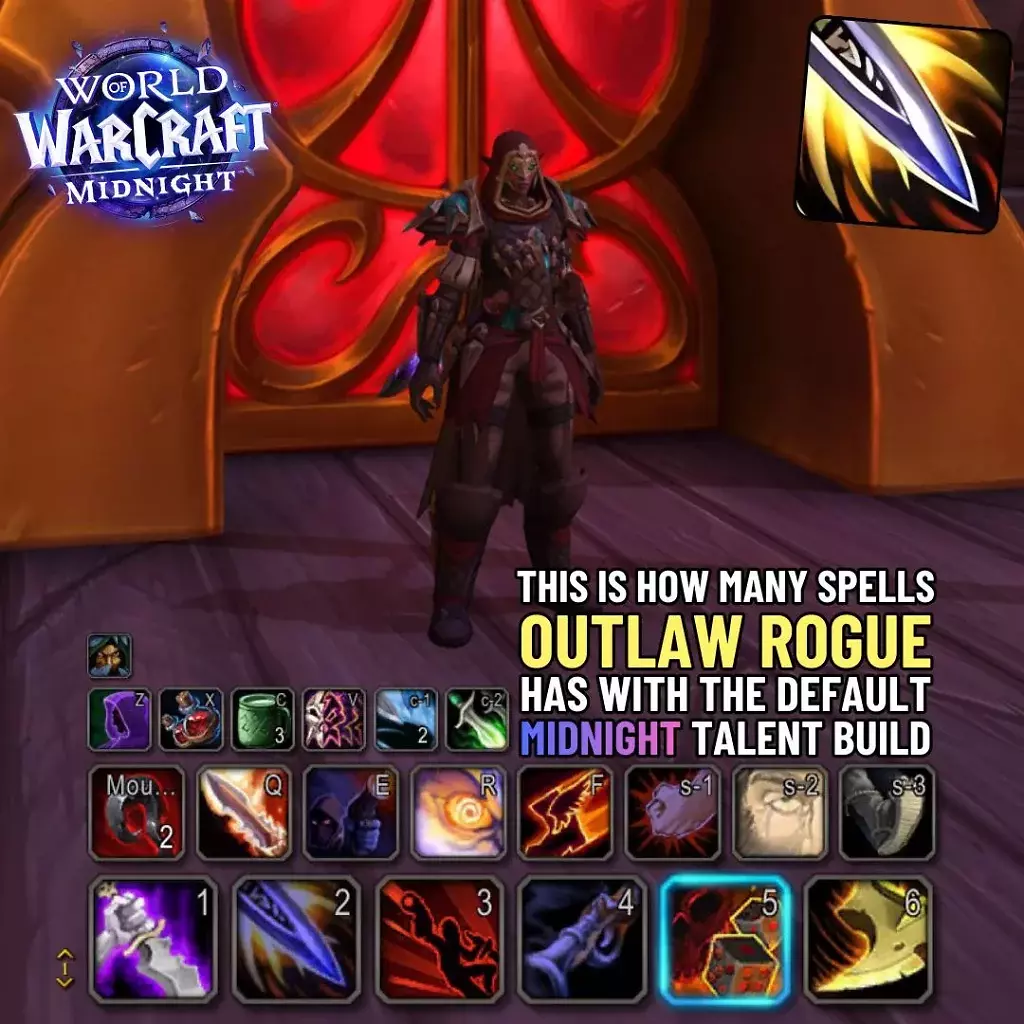 [30/12/2025] WoW: Die aktiven Fähigkeiten des Gesetzlosigkeit-Schurke in WoW Midnight