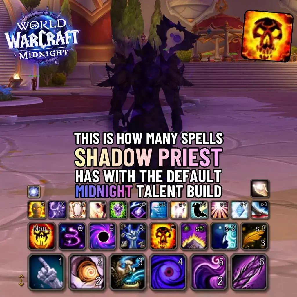 [30/12/2025] WoW: Die aktiven Fähigkeiten des Schatten-Priesters in WoW Midnight