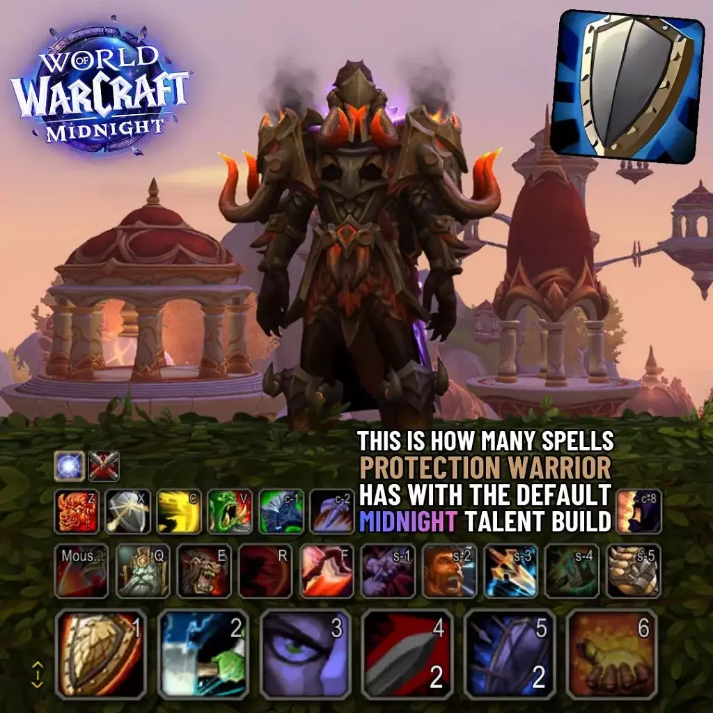 [30/12/2025] WoW: Die aktiven Fähigkeiten des Schutz-Kriegers in WoW Midnight