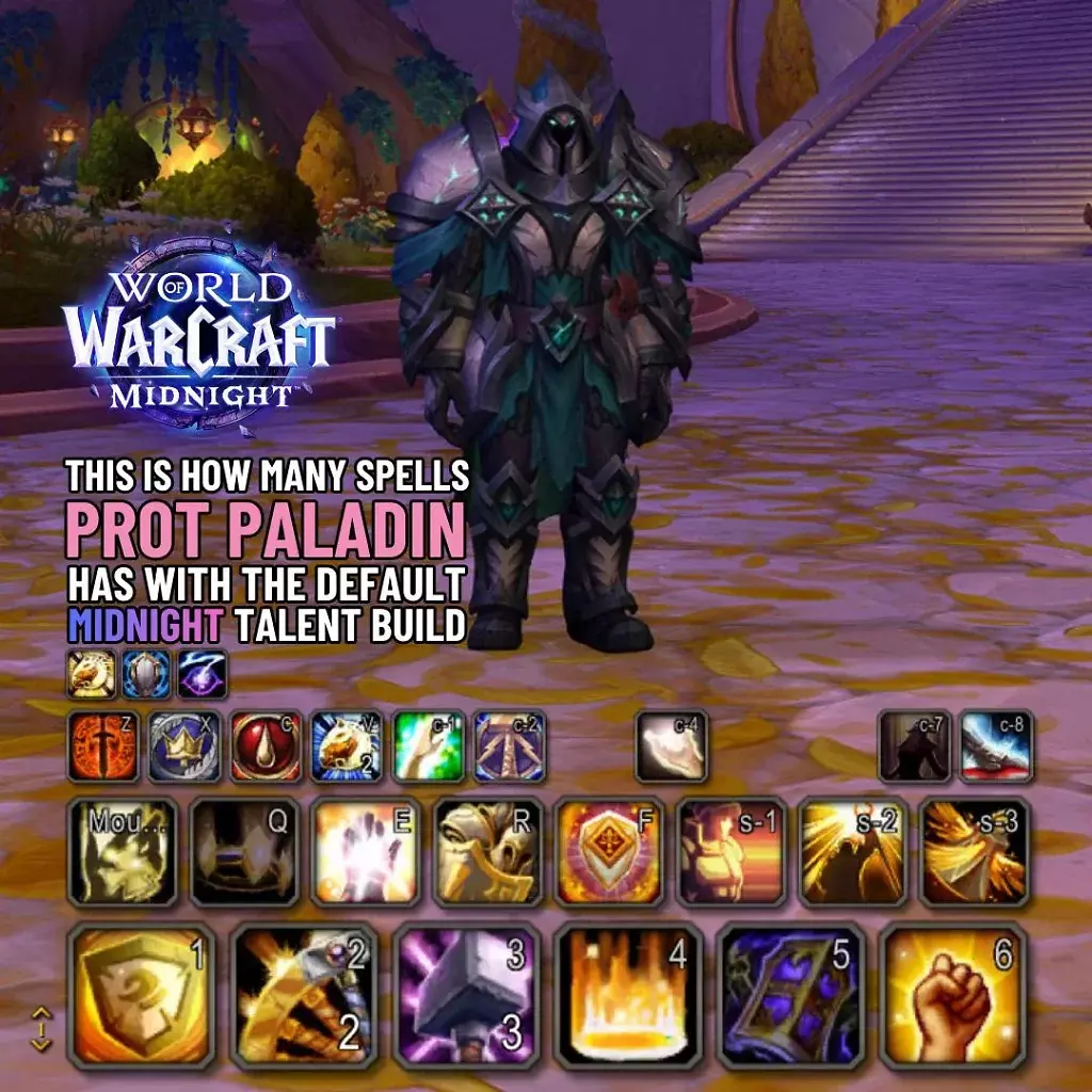 [30/12/2025] WoW: Die aktiven Fähigkeiten des Schutz-Paladins in WoW Midnight