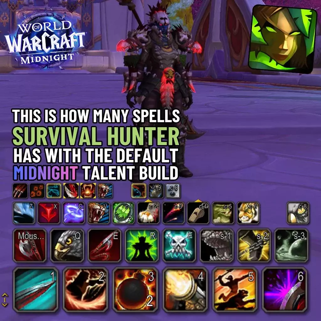 [30/12/2025] WoW: Die aktiven Fähigkeiten des Überleben-Jäger in WoW Midnight