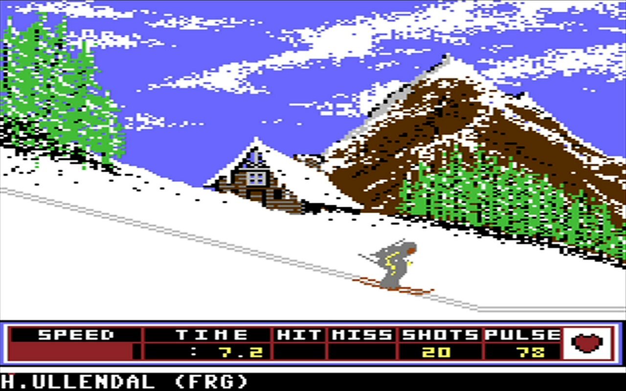 [09/01/2026] Die Biathlon-Disziplin überzeugt nicht nur spielerisch, auch die Grafik galt 1985 als auffallend hübsch, weil sie im Wortsinn malerische Landschaften bot.&nbsp;