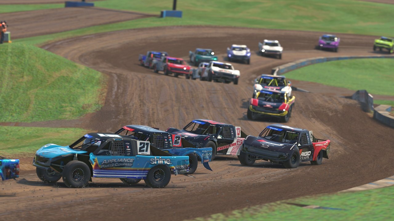 [15/01/2026] Nicht nur permanente Strecken, Straßenkurse und Ovale gibt's in iRacing, sondern mittlerweile auch einige Dirt-Rennen.