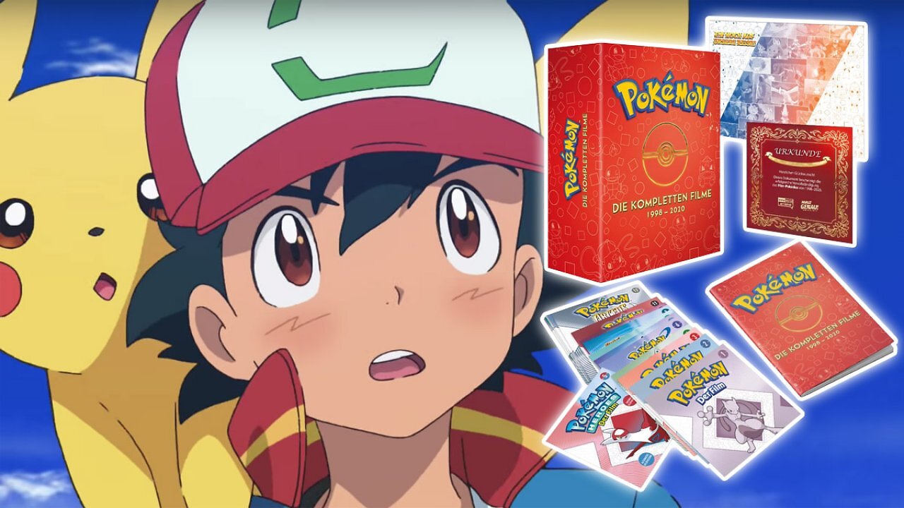 [28/01/2026] 20 Jahre später: Box-Set mit allen 23 Pokémon-Filmen behebt kuriosen Farbfehler
