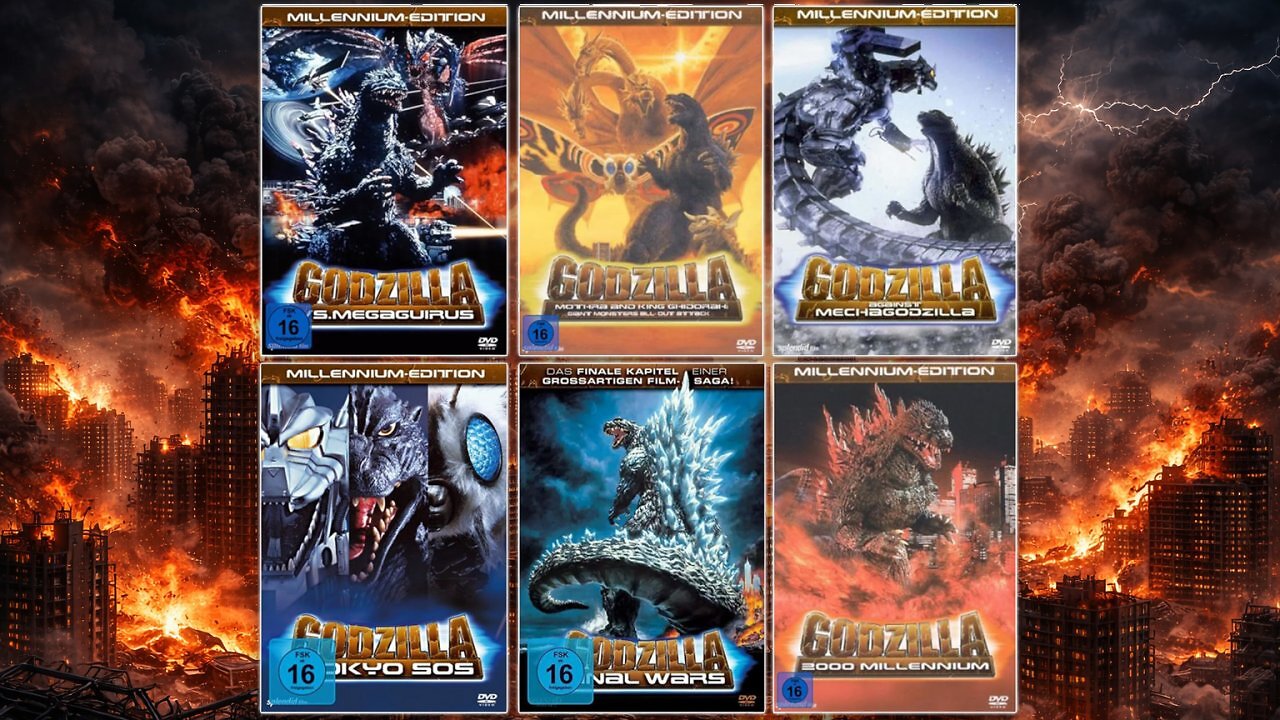 [19/01/2026] Kaiju-Marathon für weniger Geld: Godzilla Millennium Edition bei Amazon im befristeten Angebot