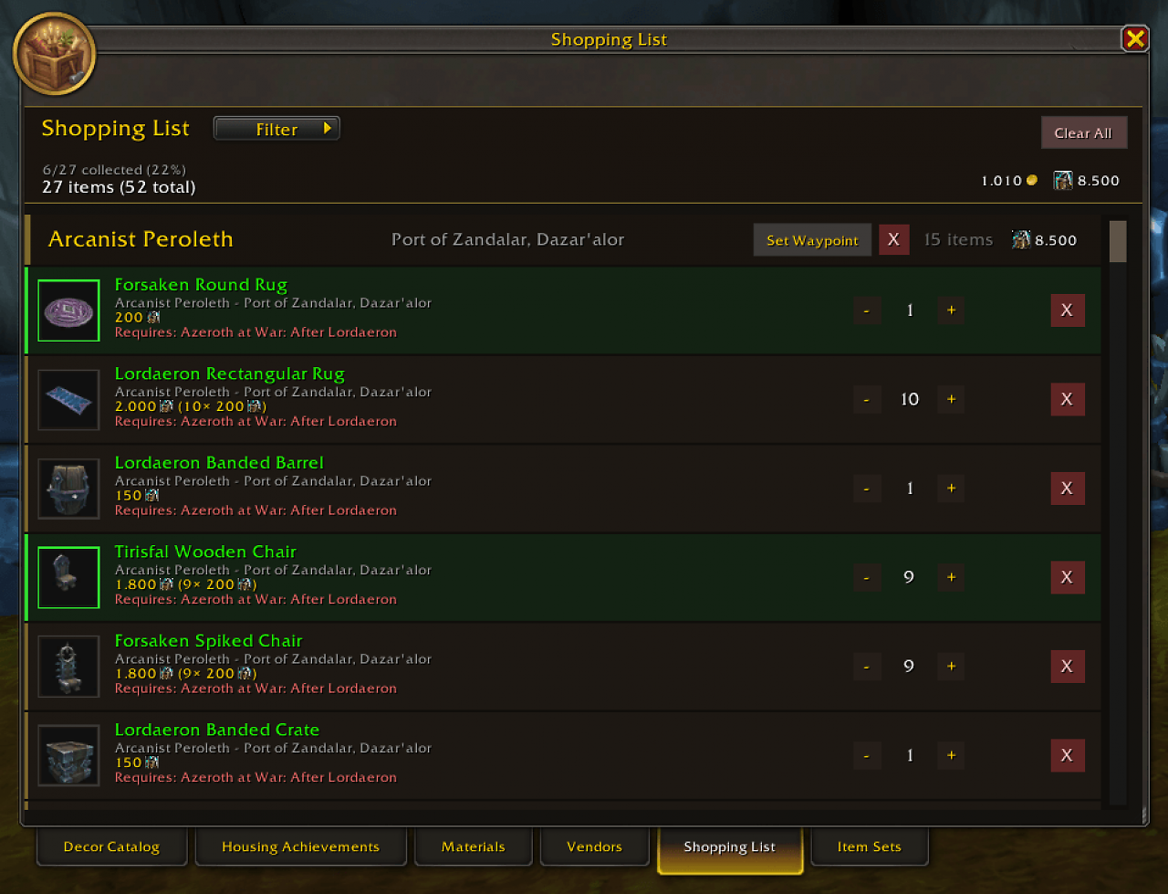 [20/01/2026] WoW: Die wichtigsten Addons fürs Housing in Midnight (6)