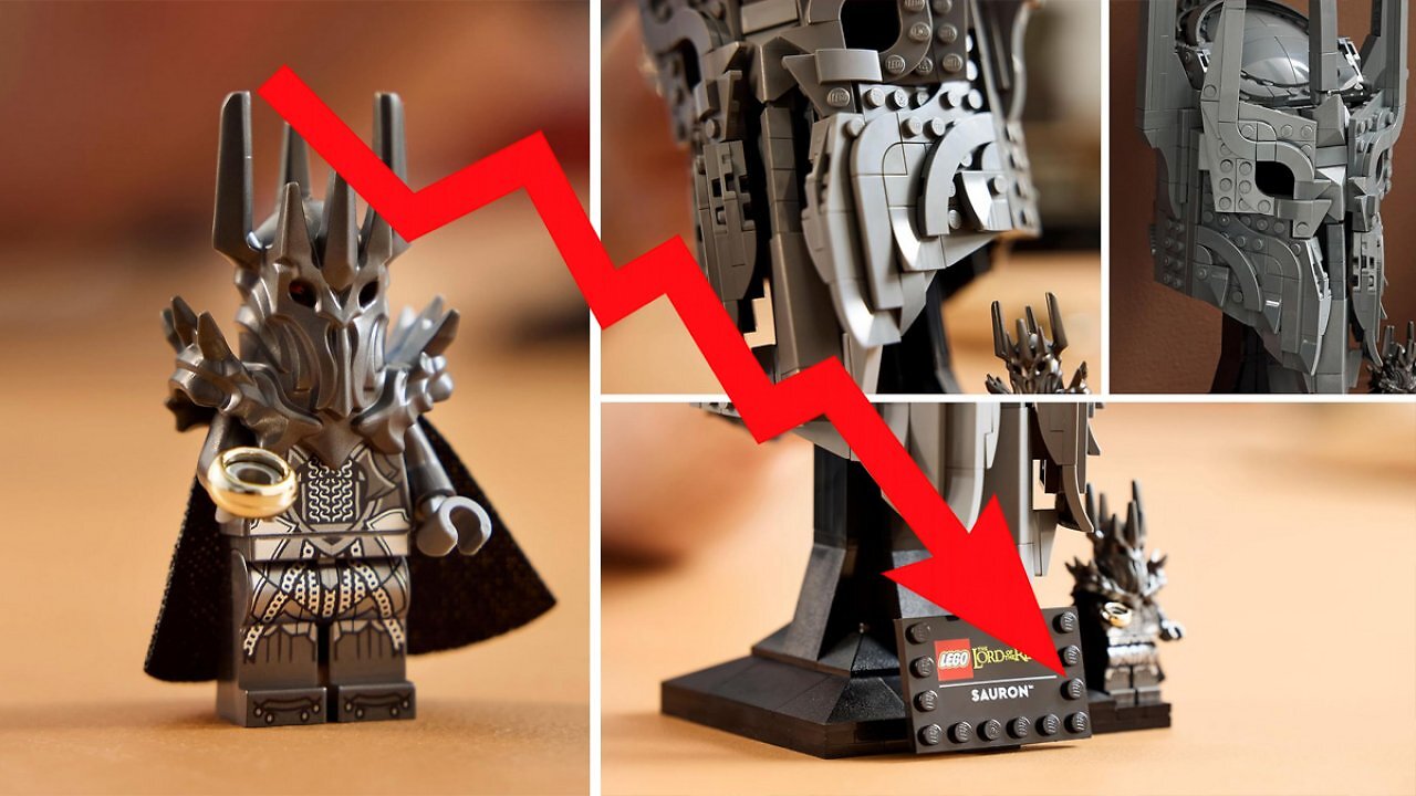 [27/01/2026] Der Herr der Ringe-Fans jubeln: LEGO Sauron Minifigur kaufen, Helm gratis abstauben?
