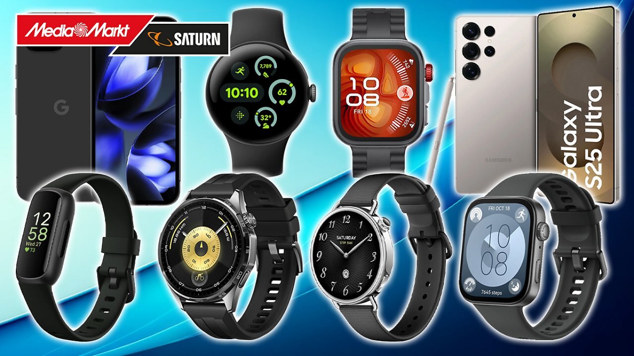 [20/01/2026] Tiefpreis-Tage bei MediaMarkt: Bis zu 400 € Rabatt auf Smartwatches und Smartphones von Samsung, Google & Xiaomi