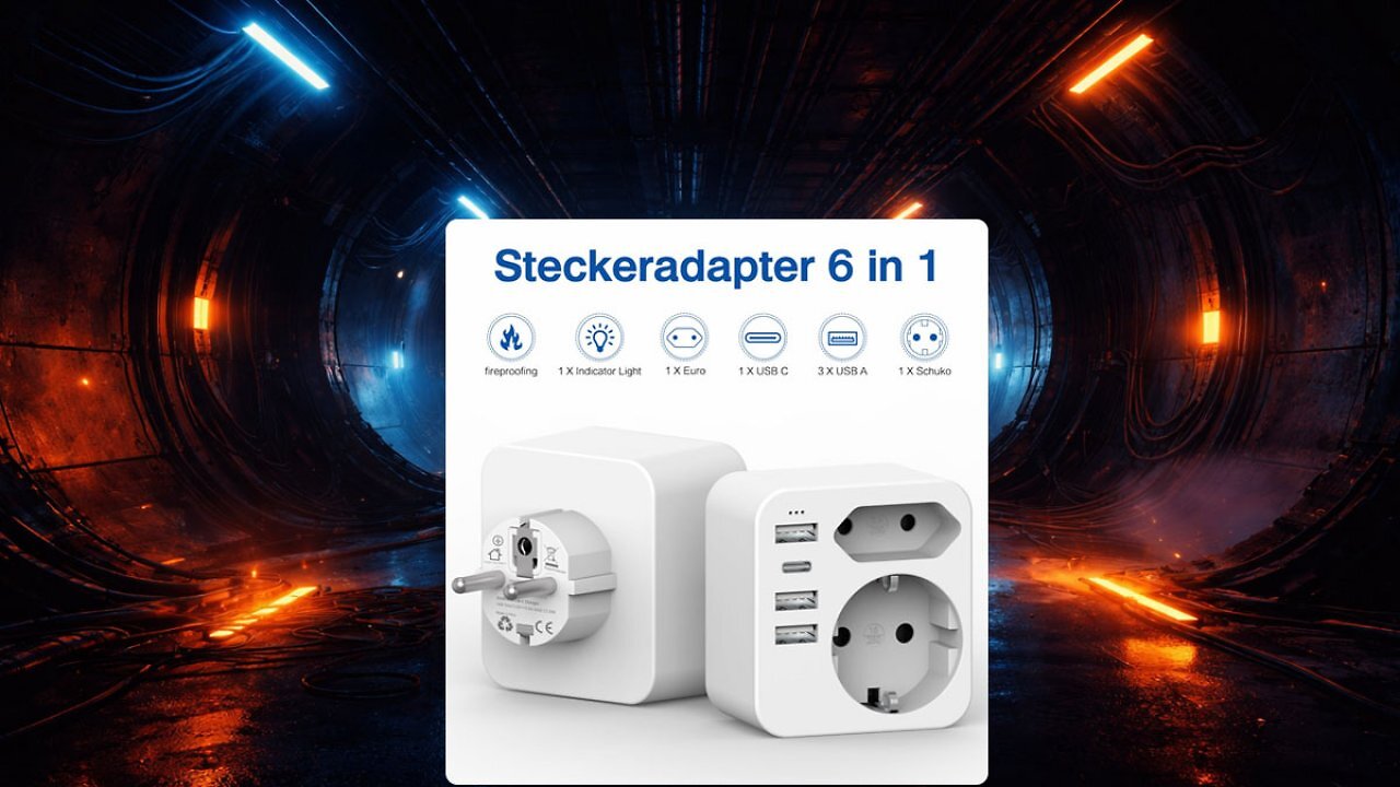 [30/01/2026] Rwest USB-Steckdosenleiste im Angebot