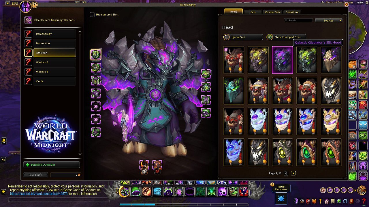 [18/01/2026] WoW Midnight: Outfits, Situationen und Beständigkeit: Transmogrifikation wird endlich modern
