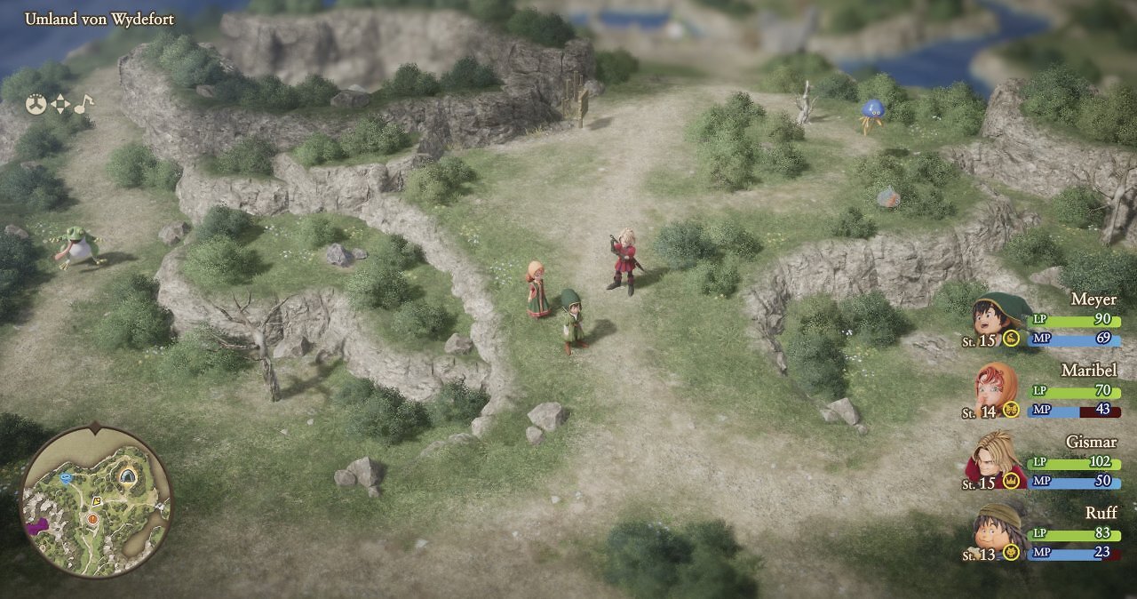 [02/02/2026] Die Overworld sieht schön aus, ist aber spärlich belebt.