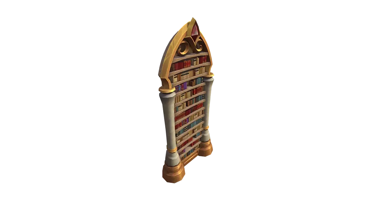 [20/02/2026] WoW: Harati-Fraktion: Prächtiges turmhohes Bücherregal