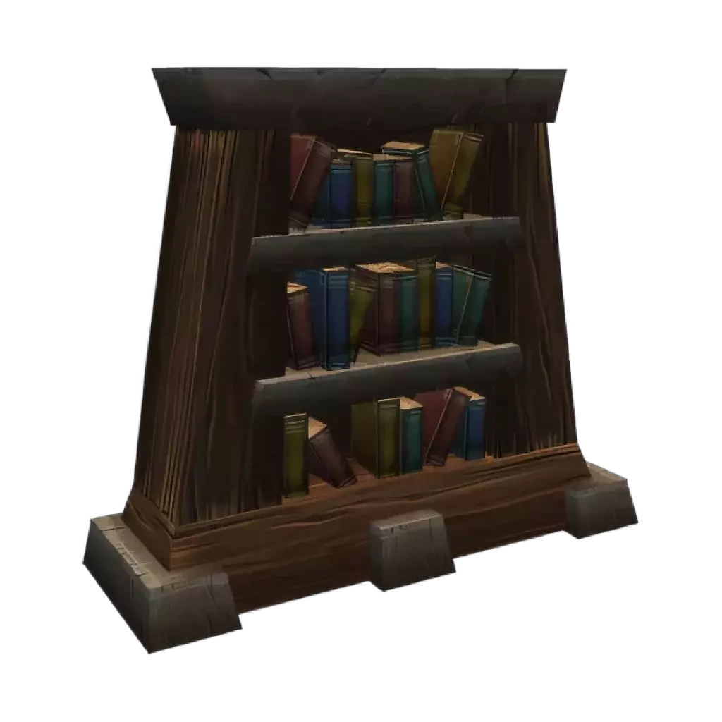 [11/02/2026] WoW Housing: Inschriftenkunde -&nbsp;Bücherregal aus Kharanos