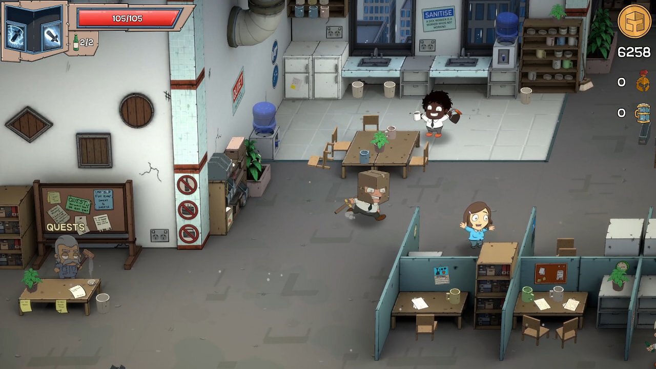[25/02/2026] Box Knight: Skurriles Action-RPG-Roguelike mixt The Office mit Der Herr der Ringe (1)