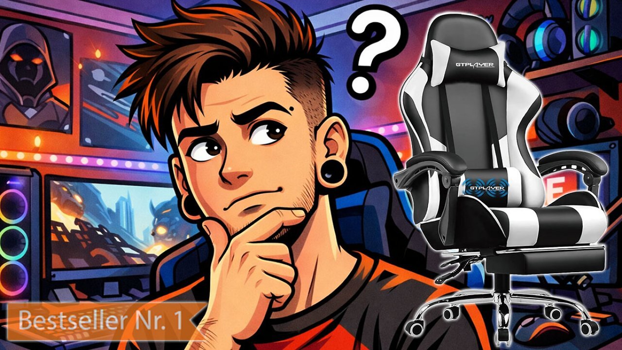 [09/02/2026] Ob der taugt? Amazons bestverkaufter Gaming-Stuhl kostet nicht mal 95 Euro