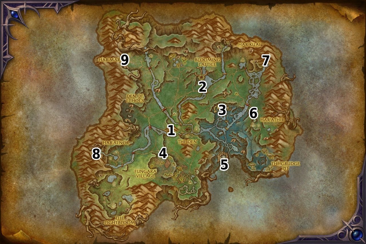 [27/02/2026] Die Glyphen von Harandar in WoW Midnight.