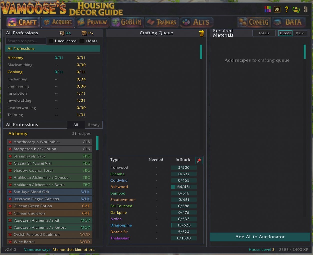 [17/02/2026] WoW Housing: Dieses Addon hilft beim Tracken, Craften und Verkaufen von Deko (3)