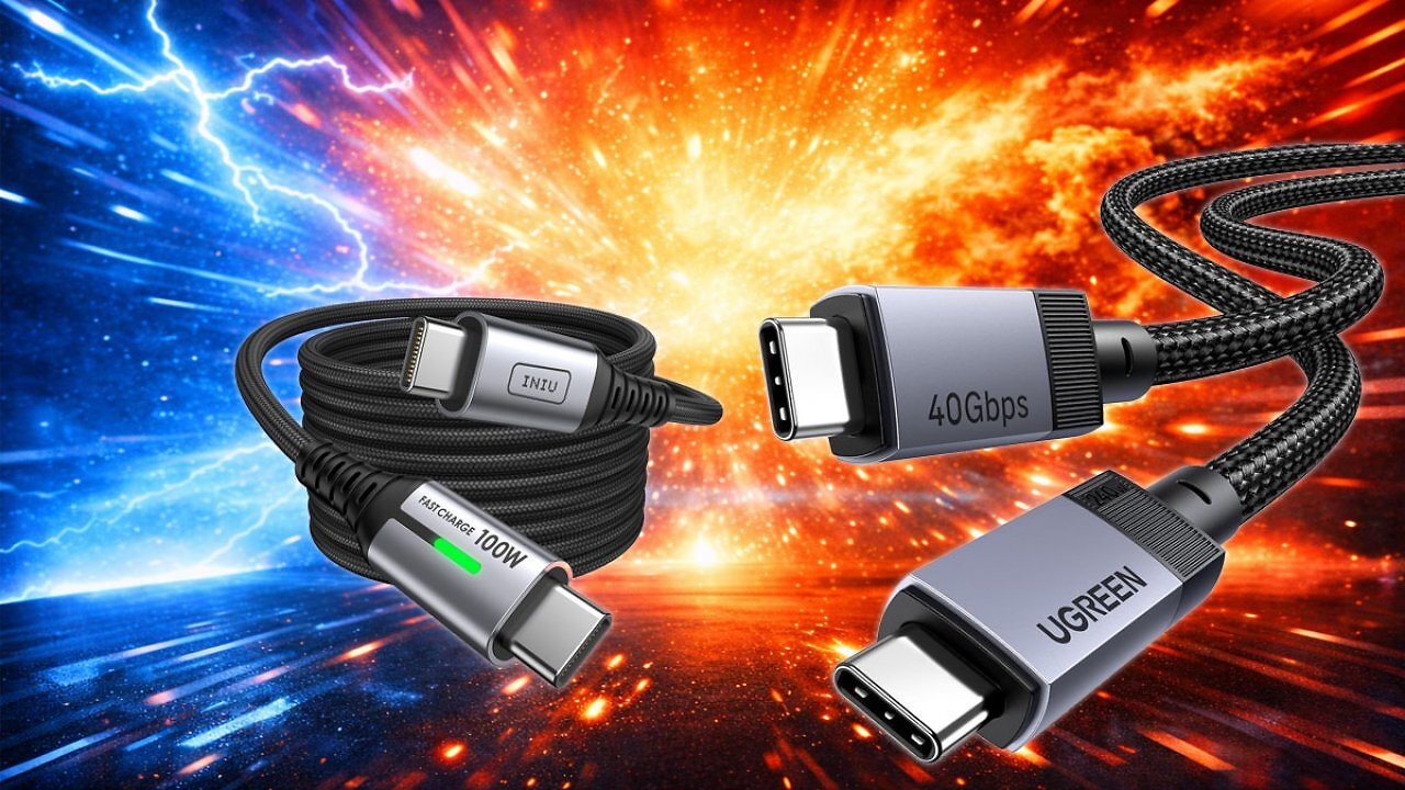 [23/02/2026] USB-Ladekabel zum Bestpreis: Iniu DI-D5CC und USB4-Ladekabel