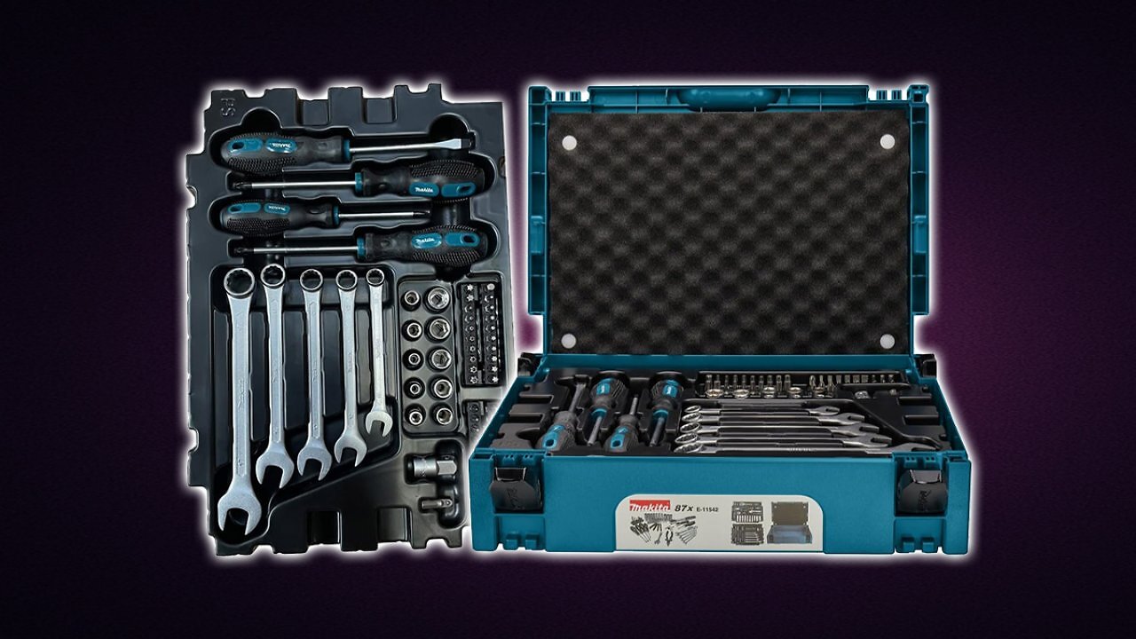[16/02/2026] Amazon fegt Makita Werkzeug-Set 87-teilig im Makpac-Systemkoffer zum Bestpreis raus
